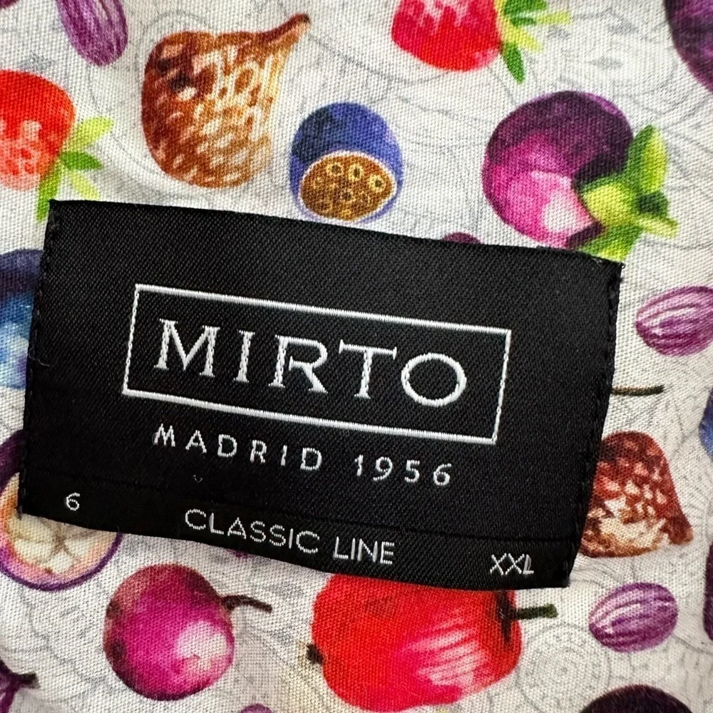 MIRTO vegetable print button down shirt - Picture 6 of 10